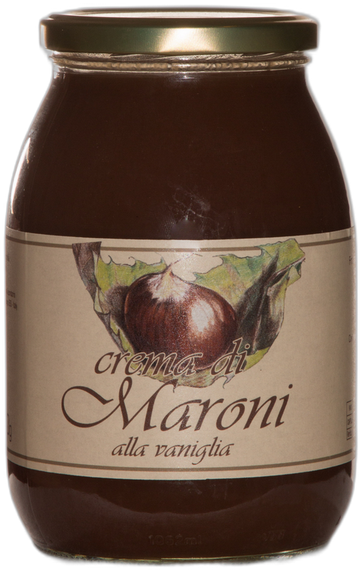 Crema di maroni alla vaniglia 1240 g Crema di maroni alla vaniglia 1240 g - crema dolce ai marroni con vaniglia